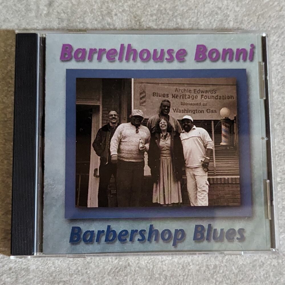Barrelhouse Bonni - Barbershop Blues CD 2003